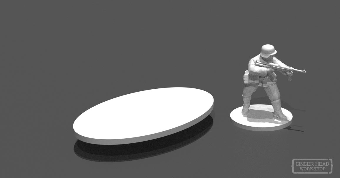 Podstawka 65x35 OVAL - x3