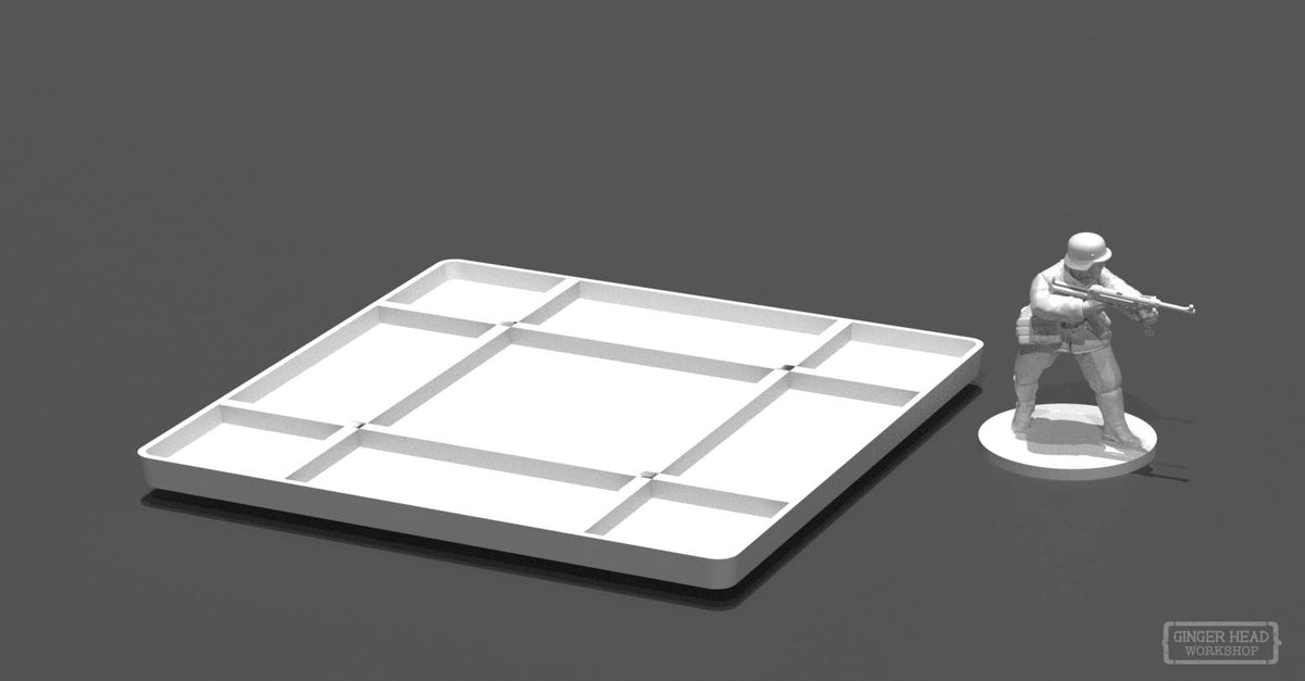 Podstawki 80x80mm- x3