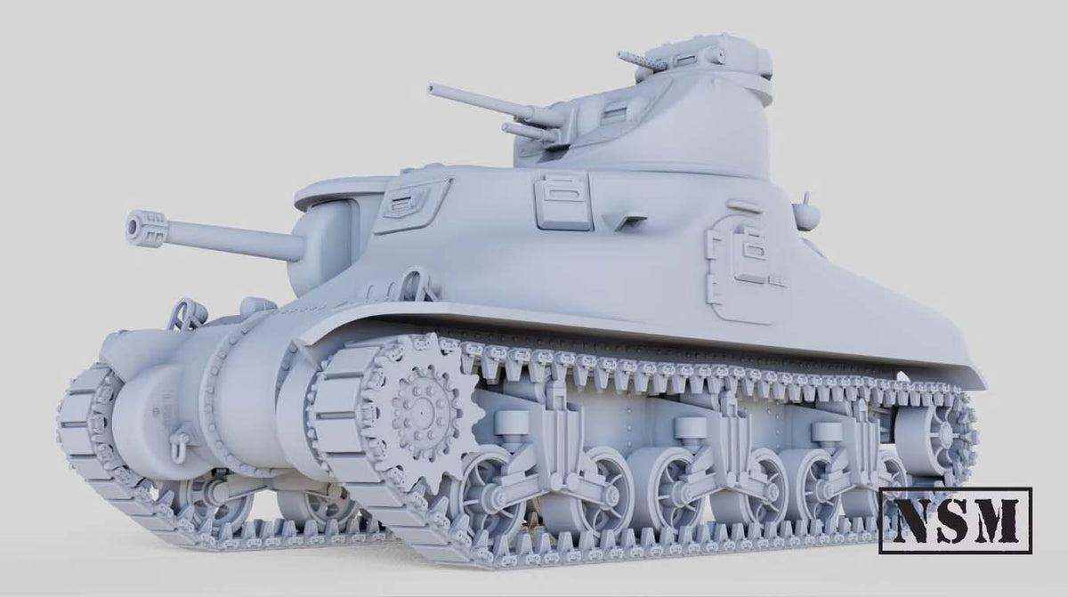 M3A1 Medium Tank (Cast Hull)