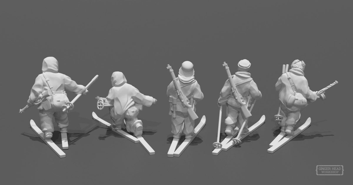 Finland Jakkari Skiers (Winter)