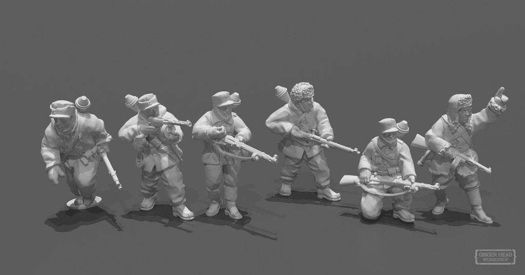 Finlnad Soldiers with Panzerfausts (Winter)