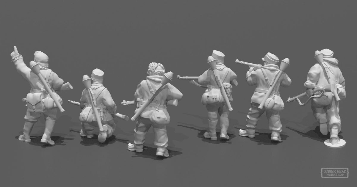 Finlnad Soldiers with Panzerfausts (Winter)