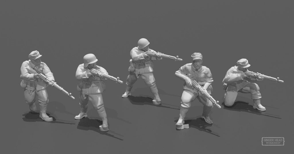 Finland Soldiers with SWT Rifles (Summer)