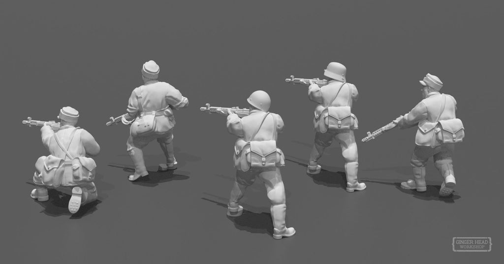 Finland Soldiers with SWT Rifles (Summer)
