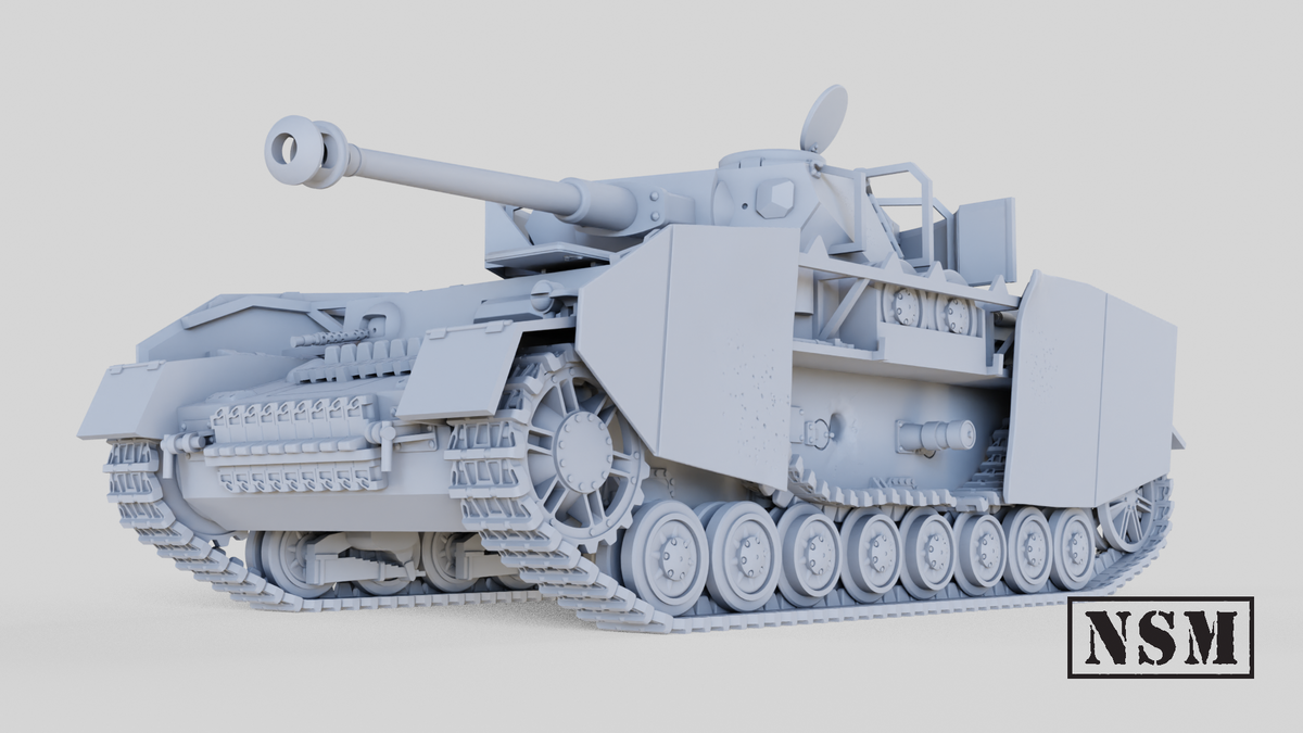 Destroyed Panzer IV Ausf. H