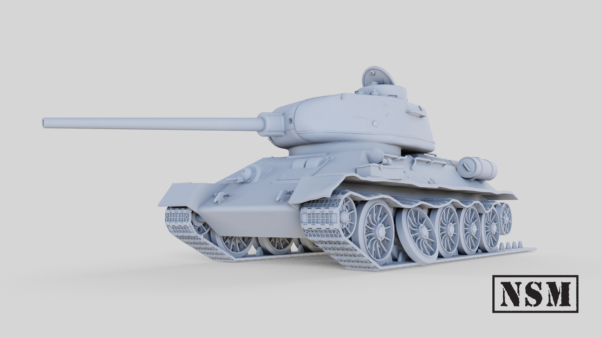 T34-85 Destroyed