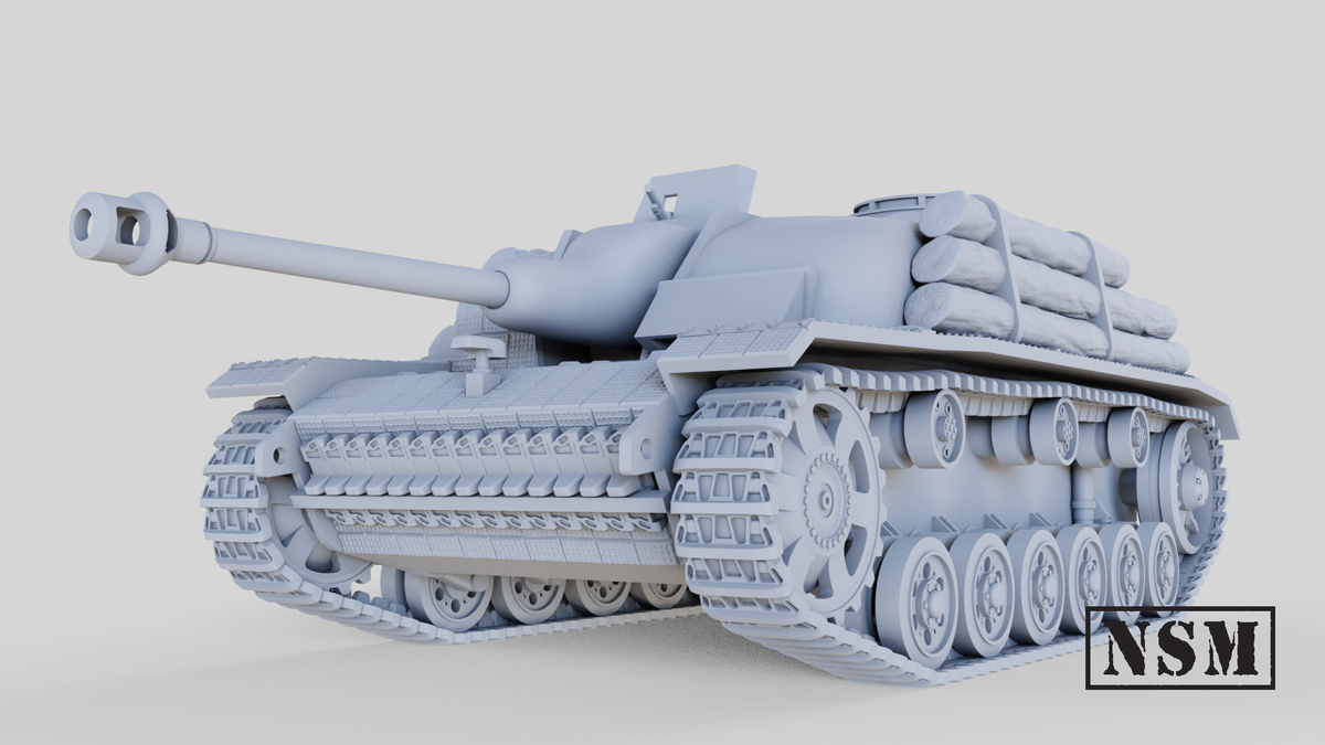 Finnish Stug III "Sturmi" - Late with Zimmerit