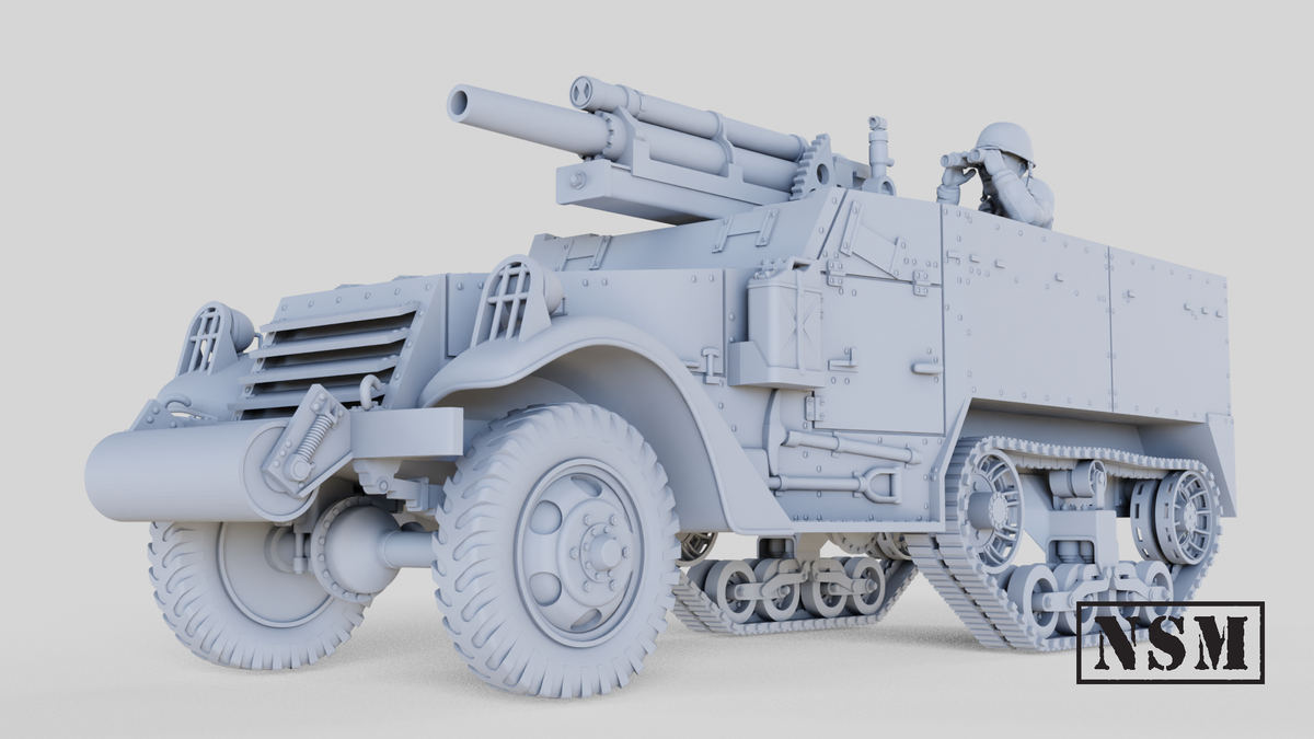 T19 HMC 105 mm Halftrack - US