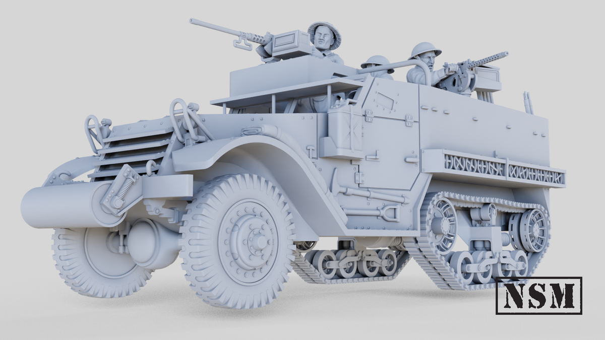 M5A1 Halftrack - Commonwealth