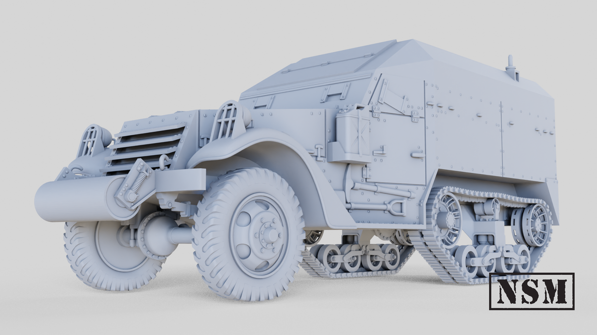 M3 Halftrack Command Vehicle - Commonwealth