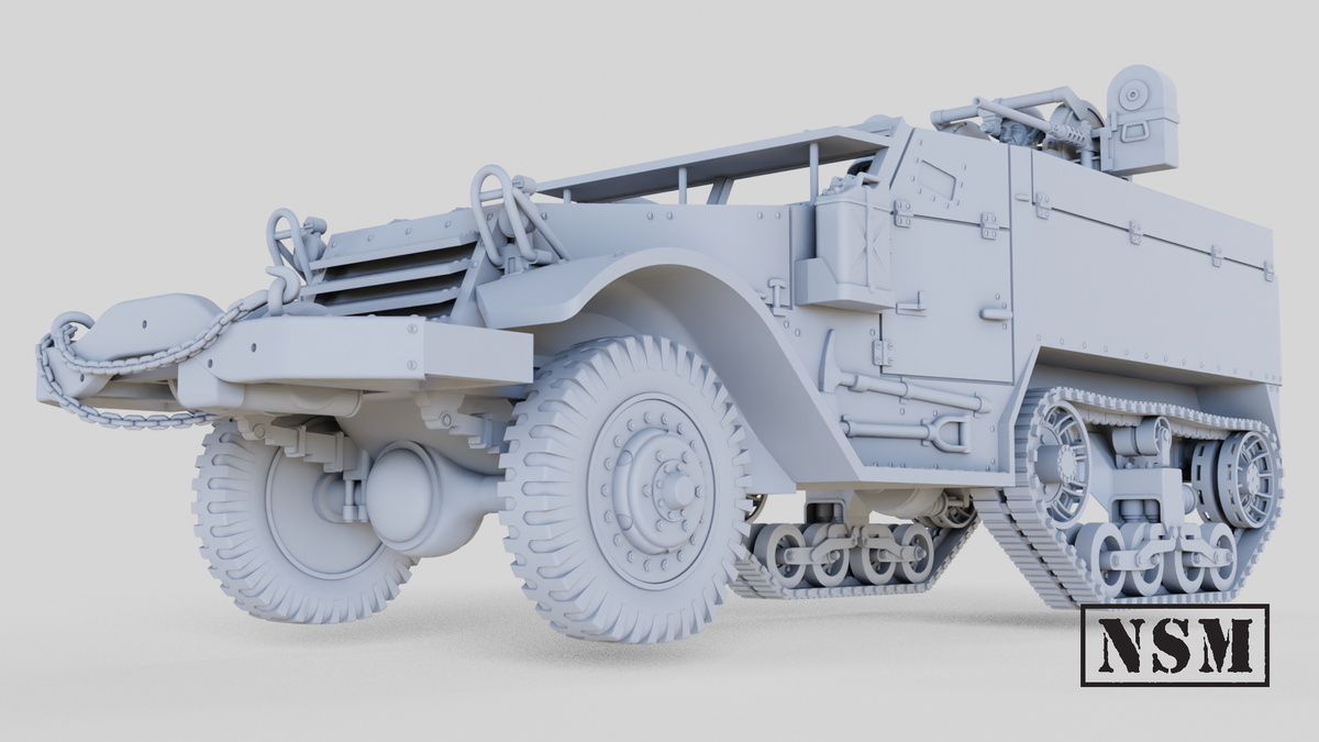 M14 Twin HMG Halftrack - Commonwealth