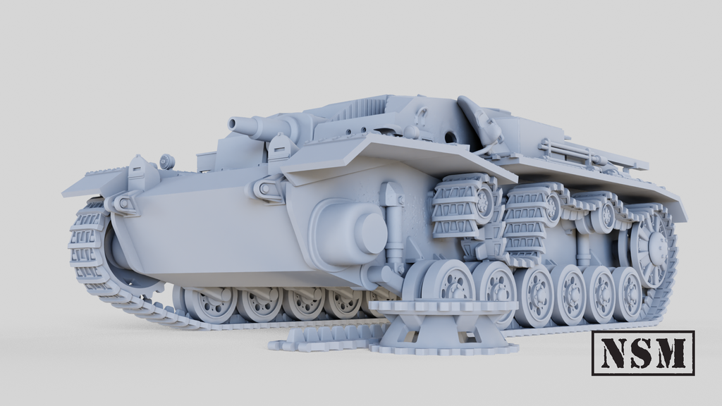 Destroyed StuG III Ausf. B