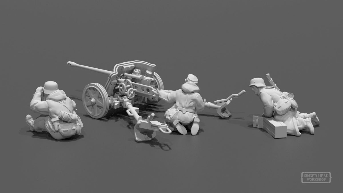 PAK38 Anti-Tank Medium Gun Set