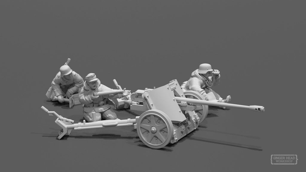 PAK38 Anti-Tank Medium Gun Set