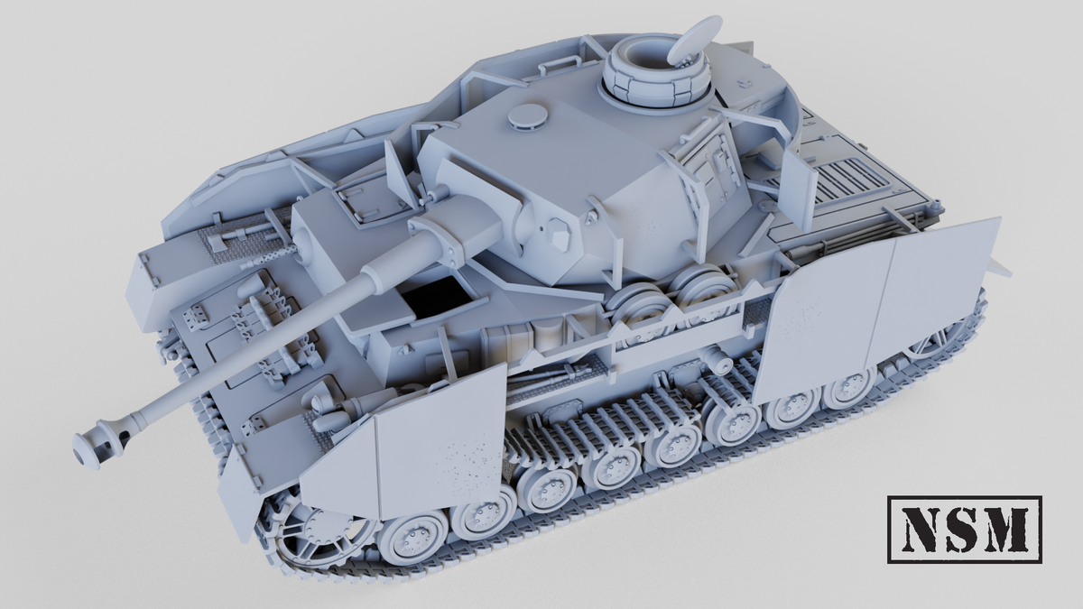 Destroyed Panzer IV Ausf. H
