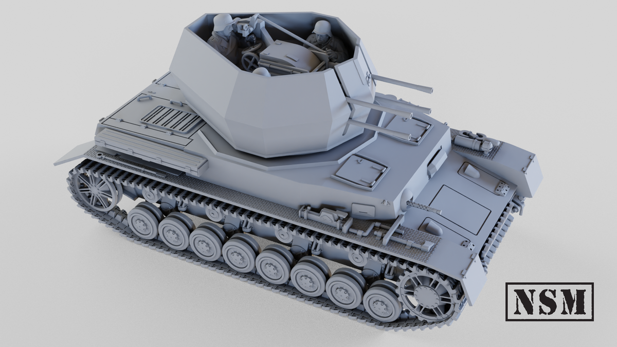 Flakpanzer IV "Wirbelwind"