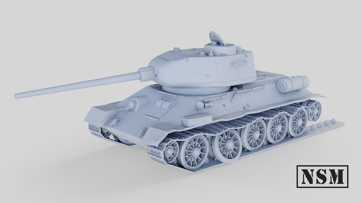 T34-85 Destroyed