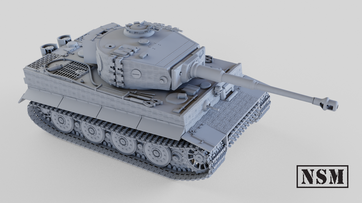 Tiger I Ausf. E – Late Production (Zimmerit)