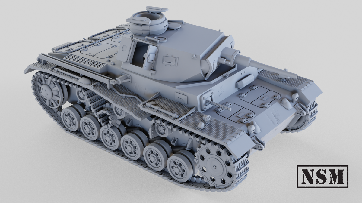 Destroyed Panzer III Ausf. G