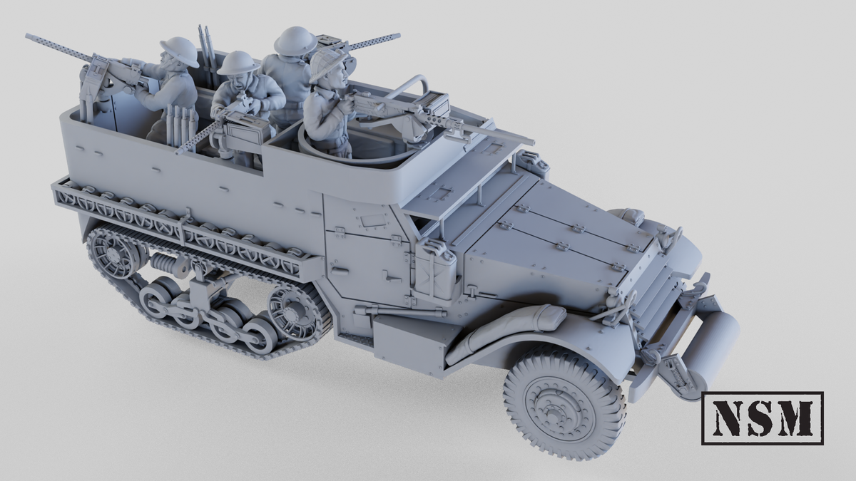M5A1 Halftrack - Commonwealth
