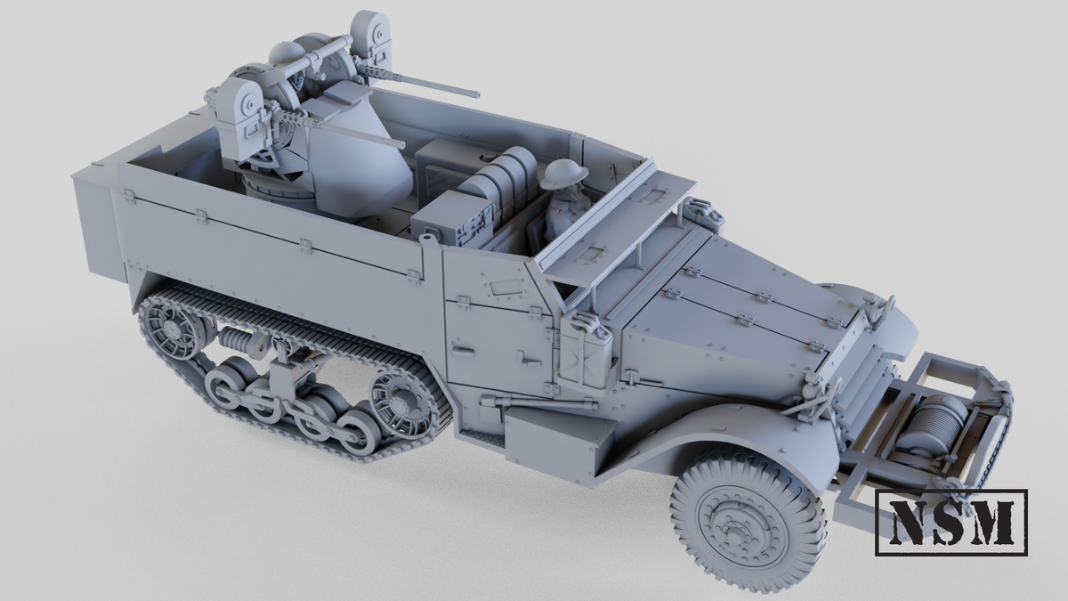 M14 Twin HMG Halftrack - Commonwealth