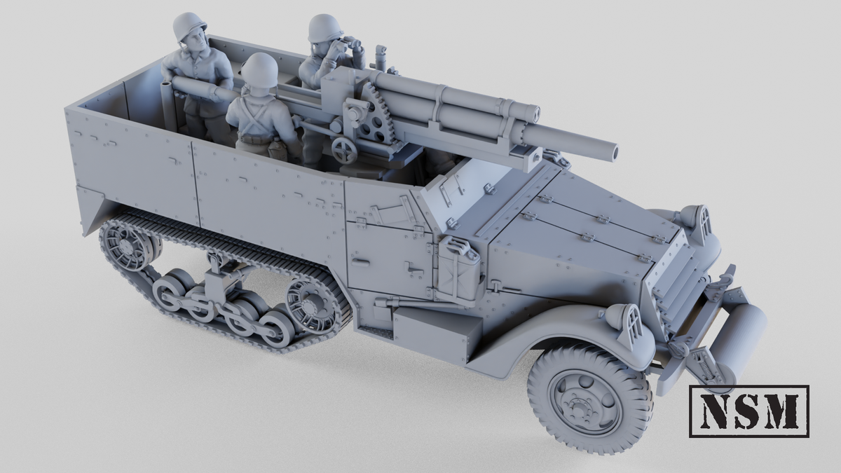 T19 HMC 105 mm Halftrack - US