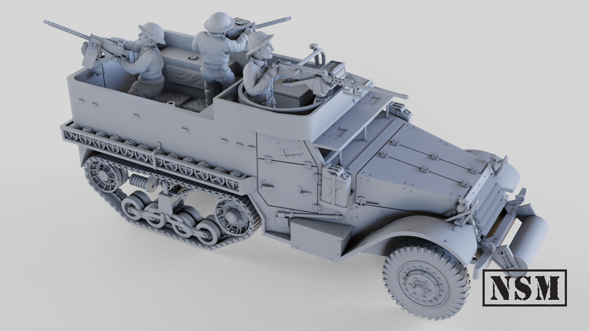 M9A1 Halftrack - Soviet