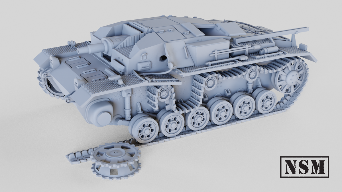 Destroyed StuG III Ausf. B