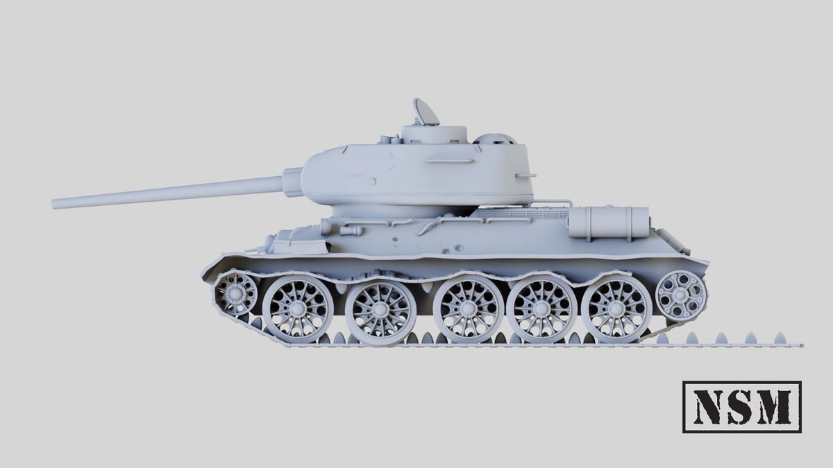 T34-85 Destroyed