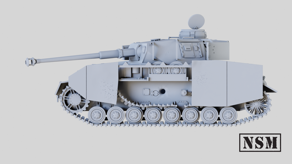 Destroyed Panzer IV Ausf. H