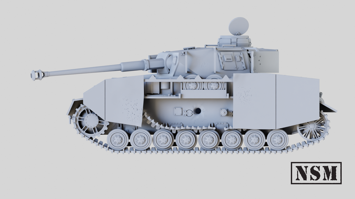 Destroyed Panzer IV Ausf. H