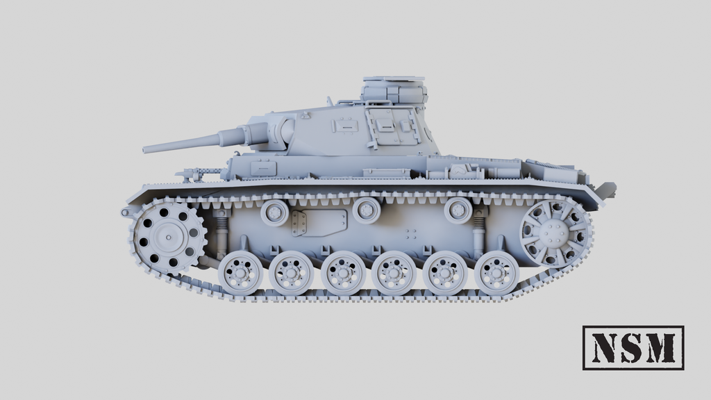 Destroyed Panzer III Ausf. G