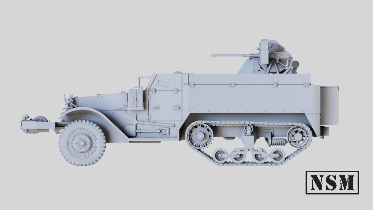 M14 Twin HMG Halftrack - Commonwealth