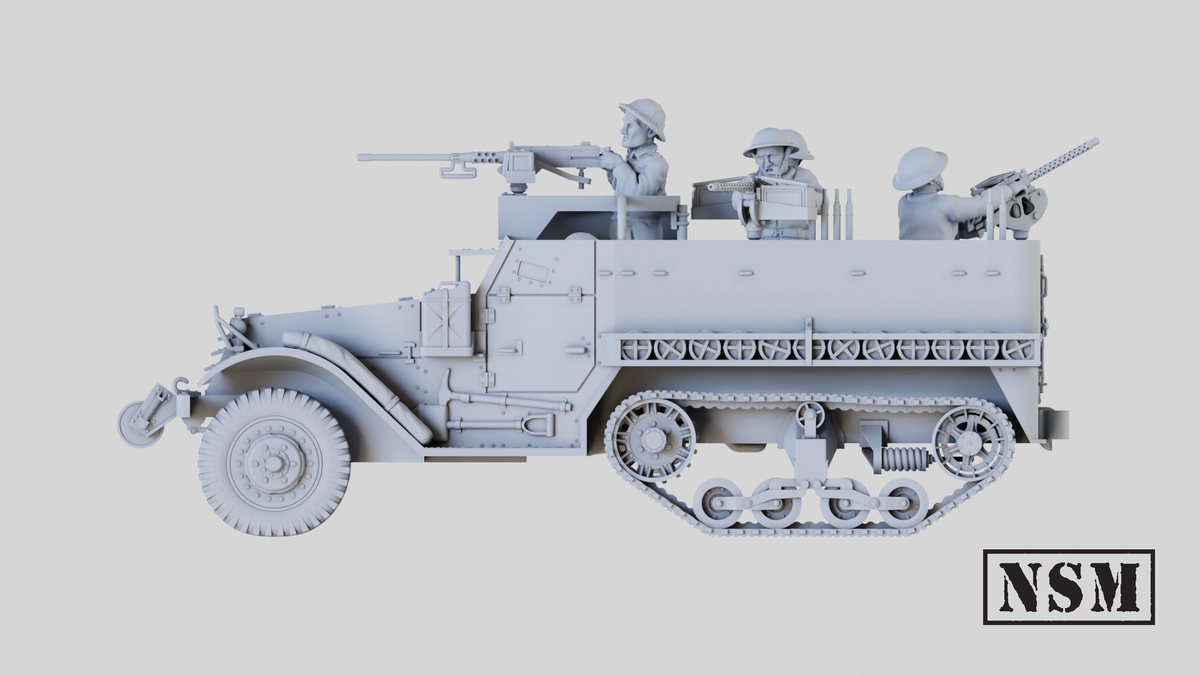 M5A1 Halftrack - Commonwealth