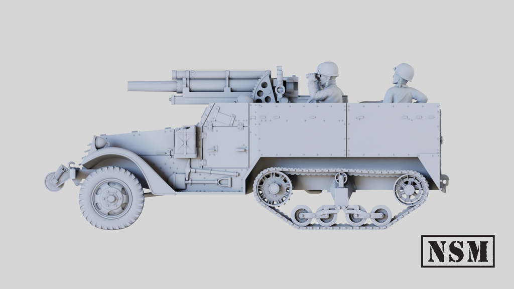 T19 HMC 105 mm Halftrack - US
