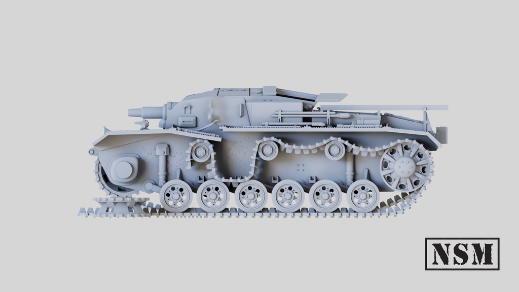 Destroyed StuG III Ausf. B