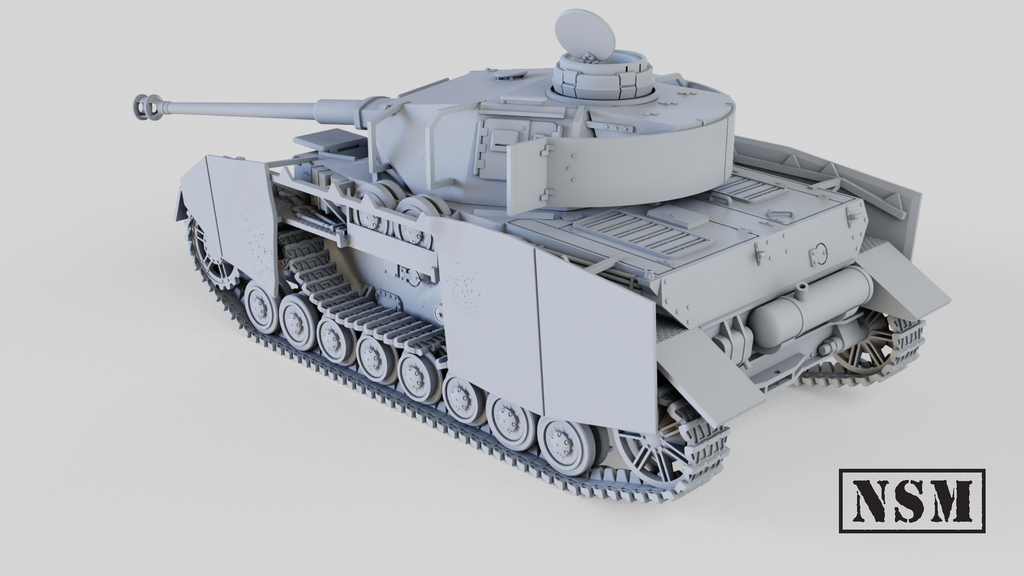 Destroyed Panzer IV Ausf. H