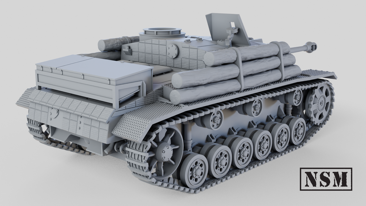 Finnish Stug III "Sturmi" - Late with Zimmerit