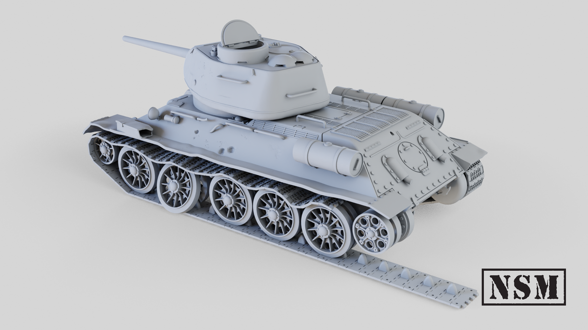T34-85 Destroyed