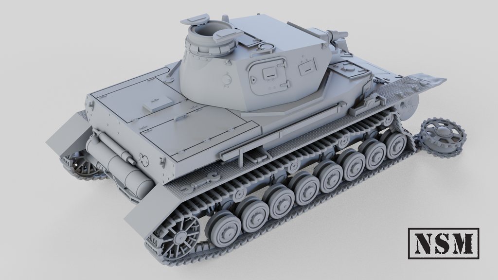 Destroyed Panzer IV Ausf. D