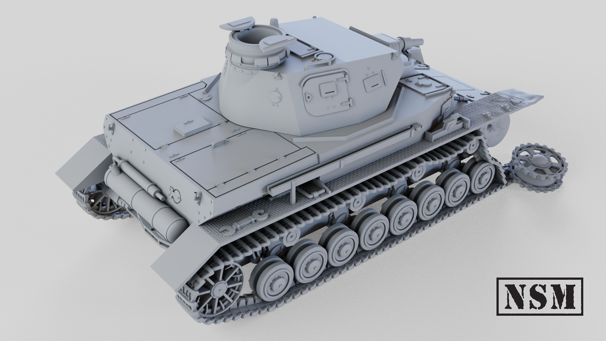 Destroyed Panzer IV Ausf. D