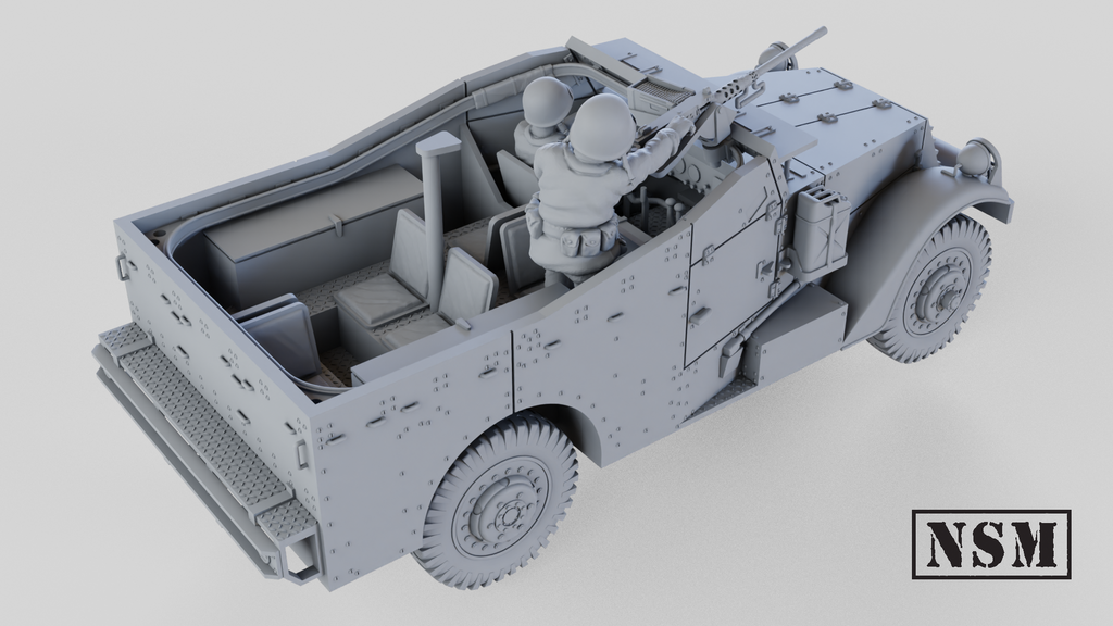 M3A1 Scout Car - US