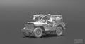 Jeep Willys Flamethrower (Popsky's Private Army)