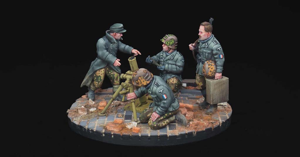 SS Charlemagne Medium Mortar Team