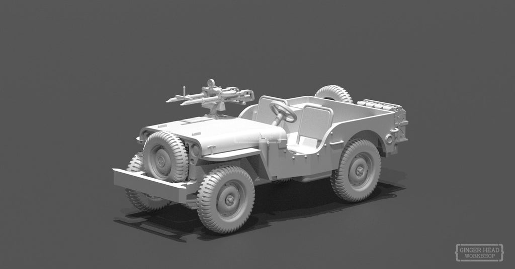 Jeep Willys- British Airborne Recon