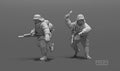 German Flamethrower Team