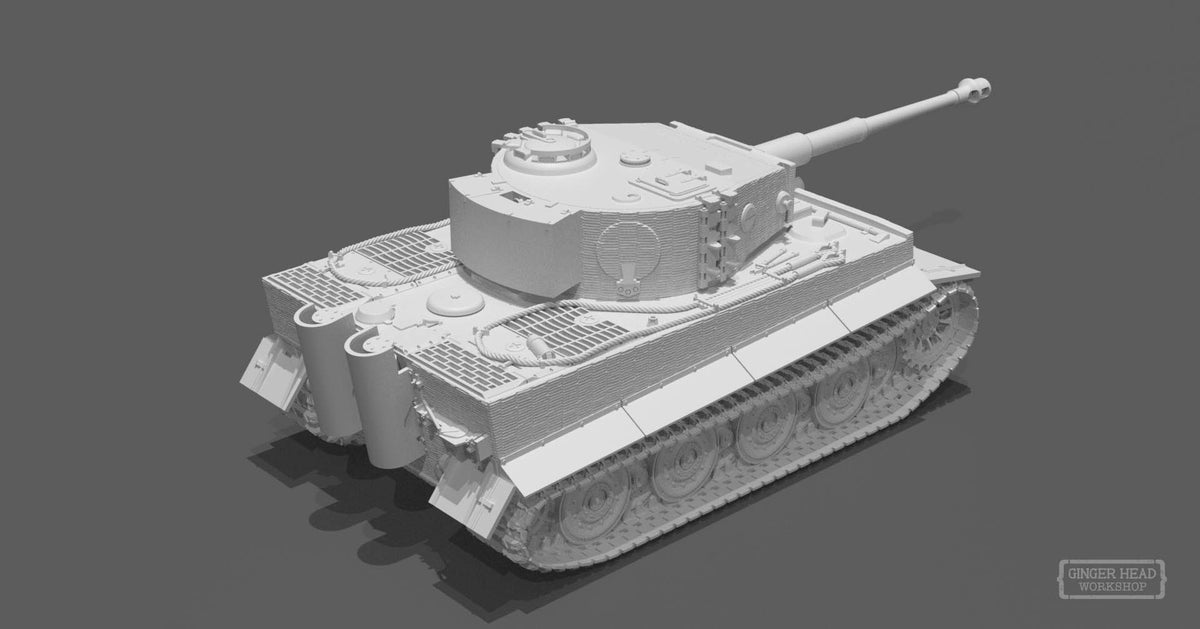 Tiger I Ausf. E – Late Production (Zimmerit)