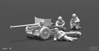 British Paratroopers - 6pdr Medium AT Gun