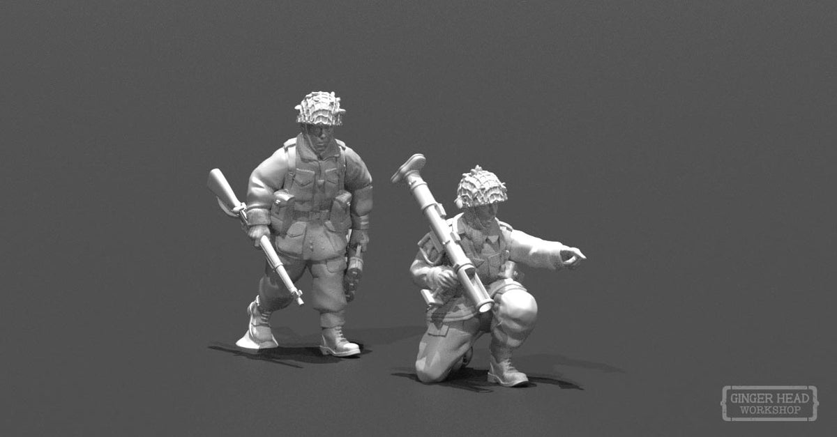 British Paratroopers - PIAT Anti-Tank team