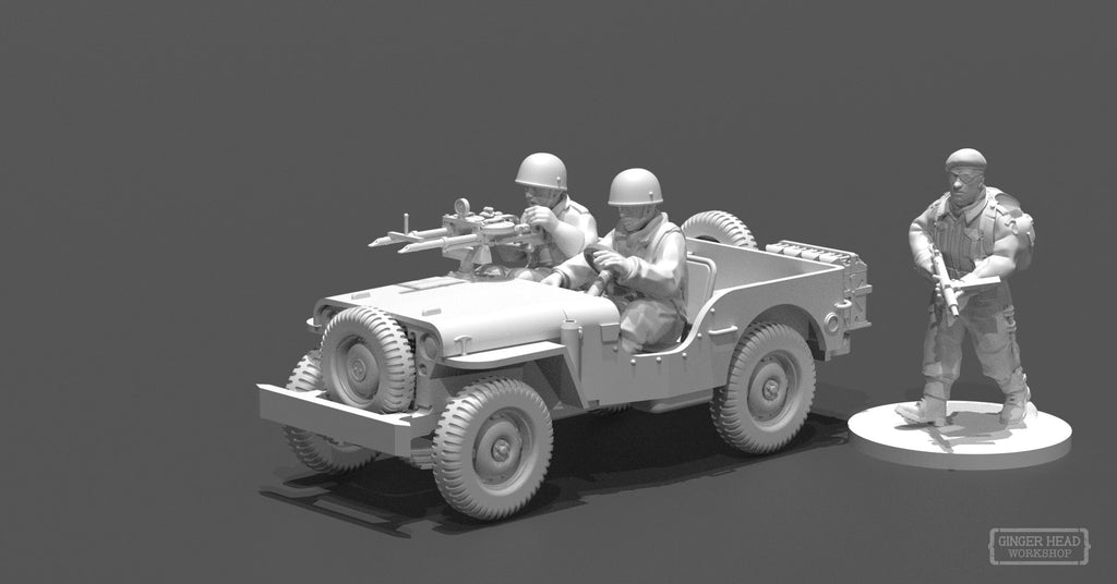 Jeep Willys- British Airborne Recon